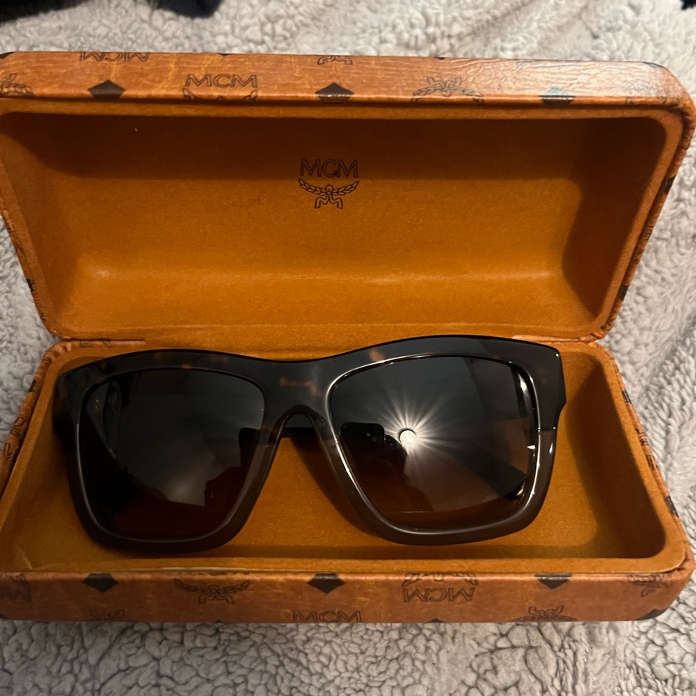 MCM Brown Sunglasses with Case